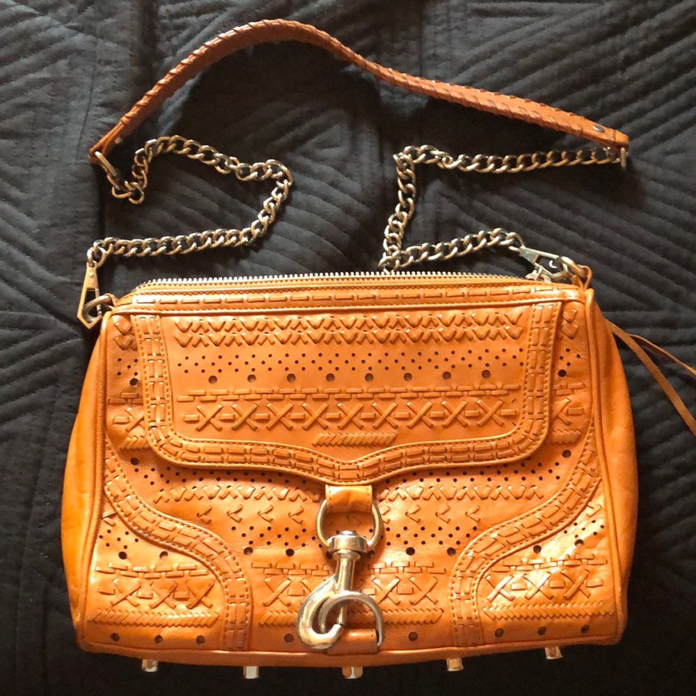 Rebecca Minkoff crossbody leather MAC bag